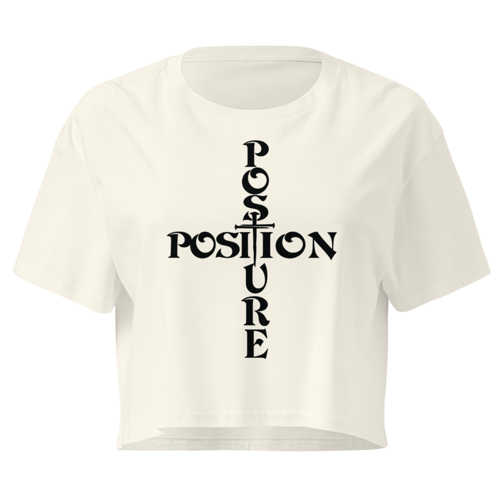 Position & Posture | The Ephesians 2:4–6 Women’s Relaxed Crop