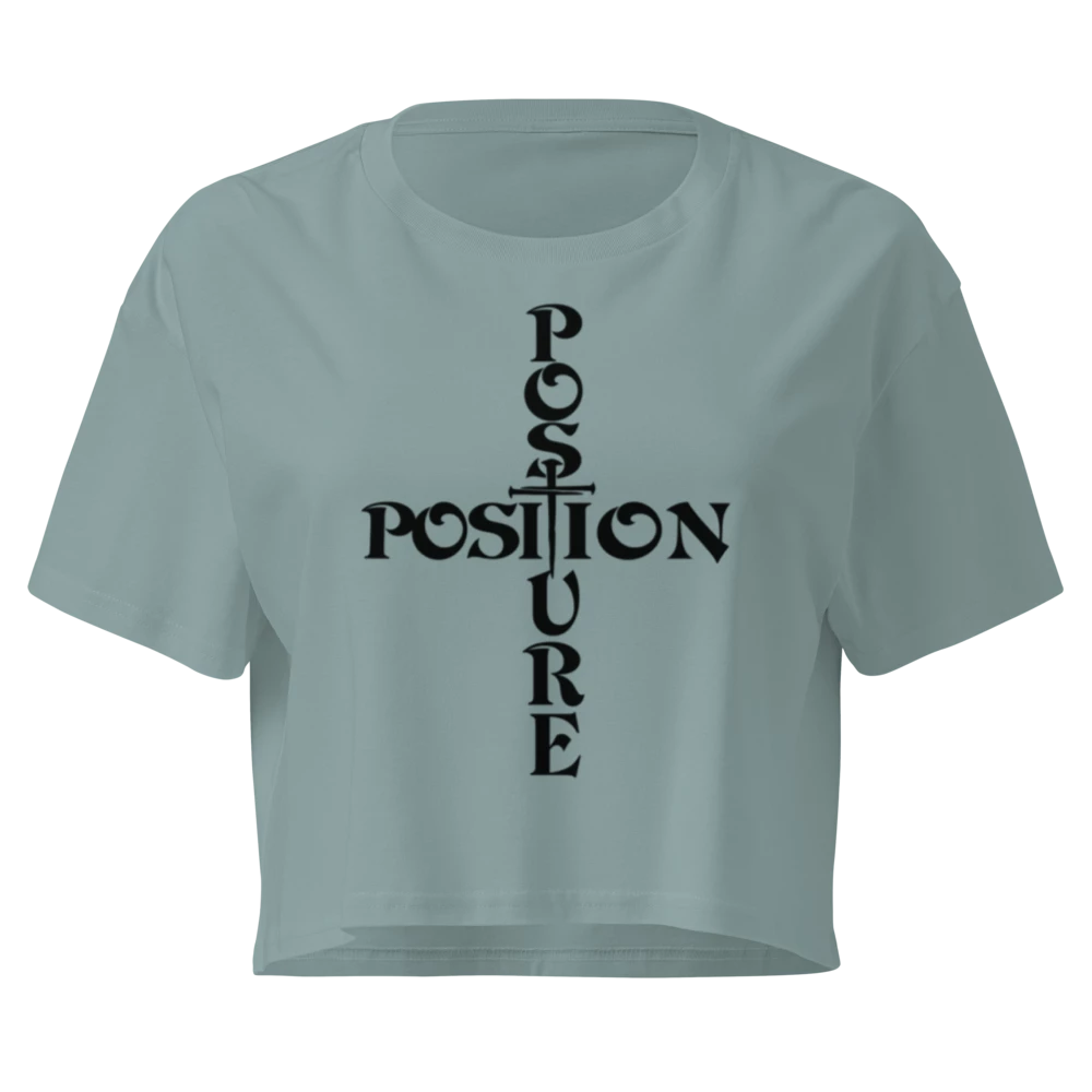 Position & Posture | The Ephesians 2:4–6 Women’s Relaxed Crop