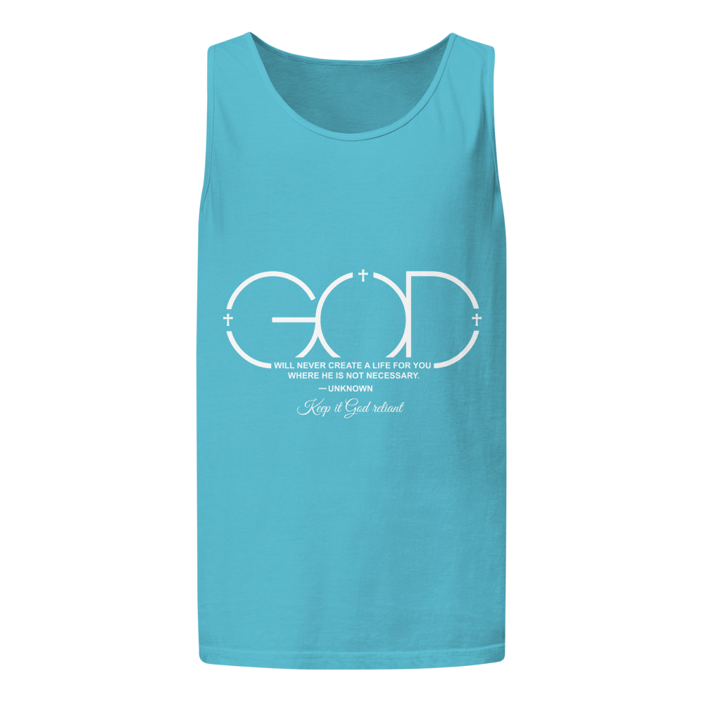 The "Divine Future" Garment-Dyed Tank