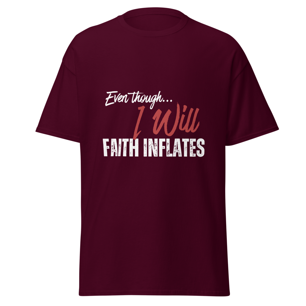 Even Though I Will: Classic Unisex Scripture Tee