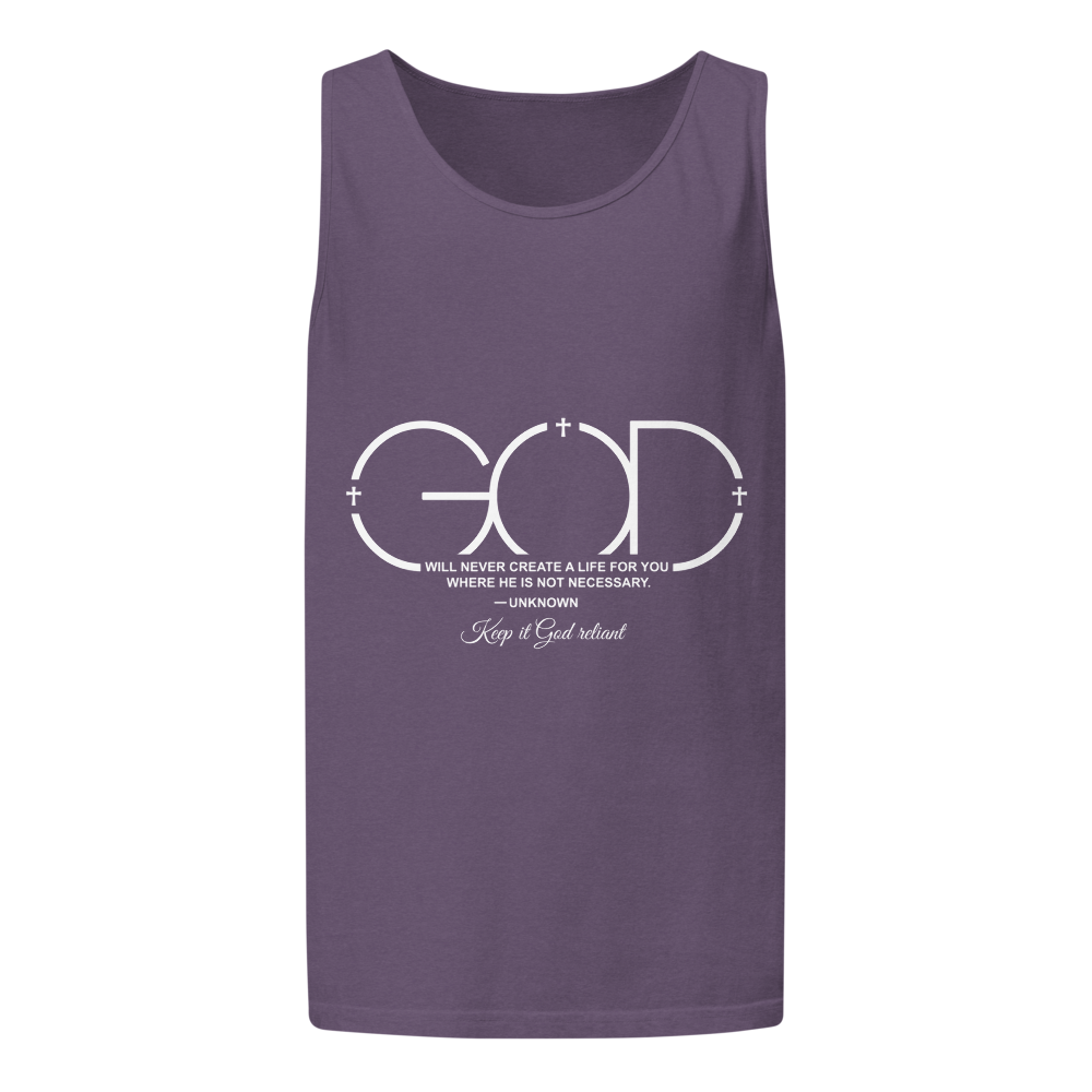 The "Divine Future" Garment-Dyed Tank