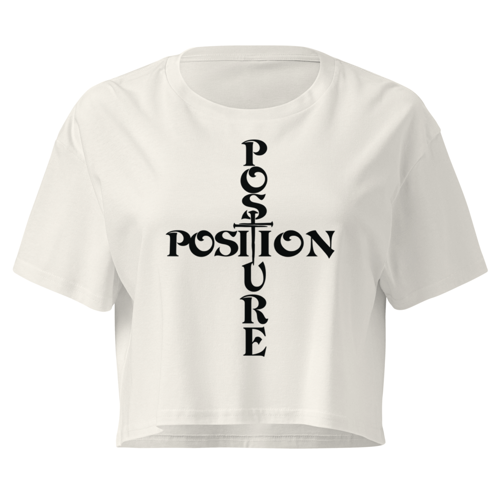 Position & Posture | The Ephesians 2:4–6 Women’s Relaxed Crop
