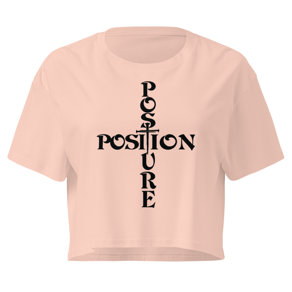Position & Posture | The Ephesians 2:4–6 Women’s Relaxed Crop