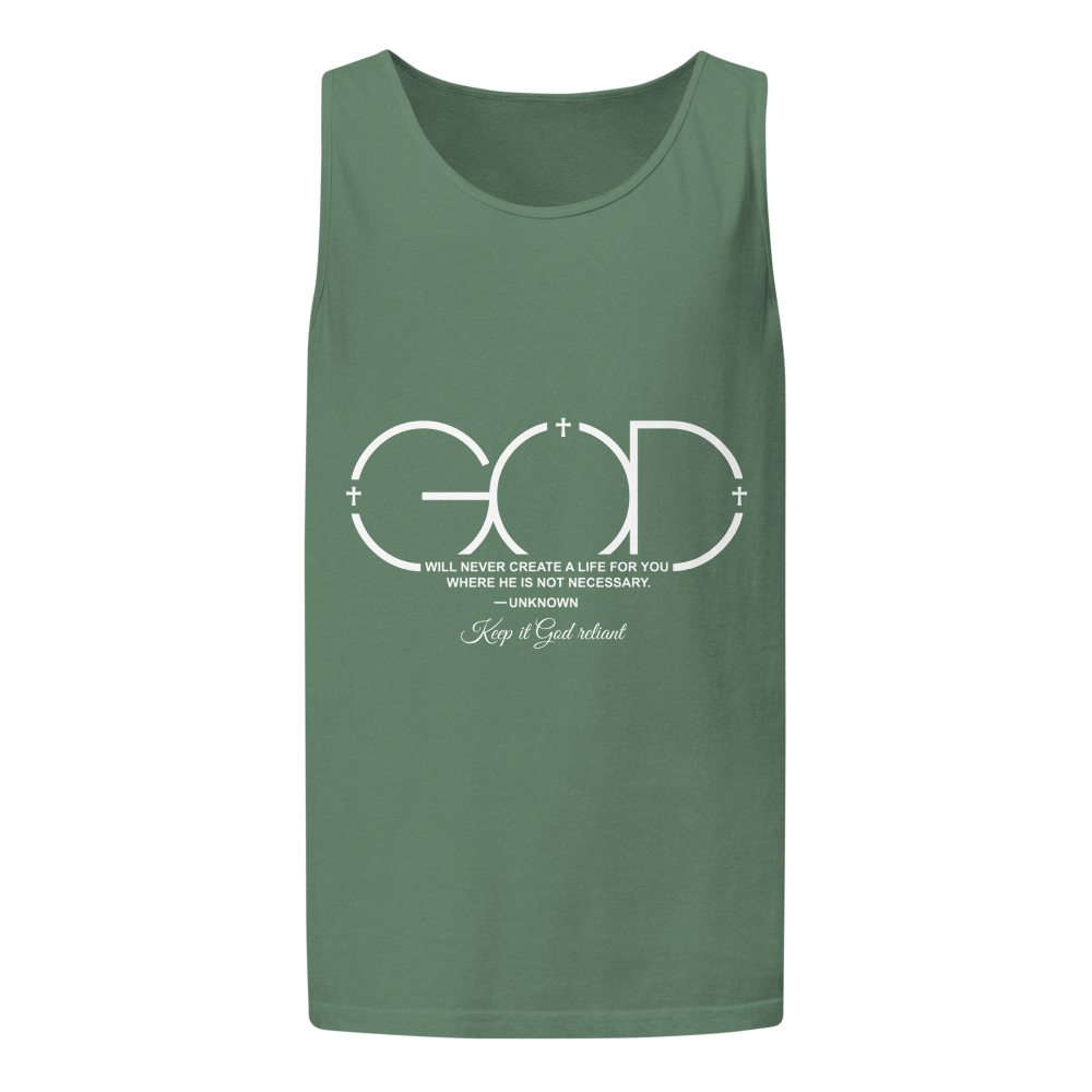The "Divine Future" Garment-Dyed Tank
