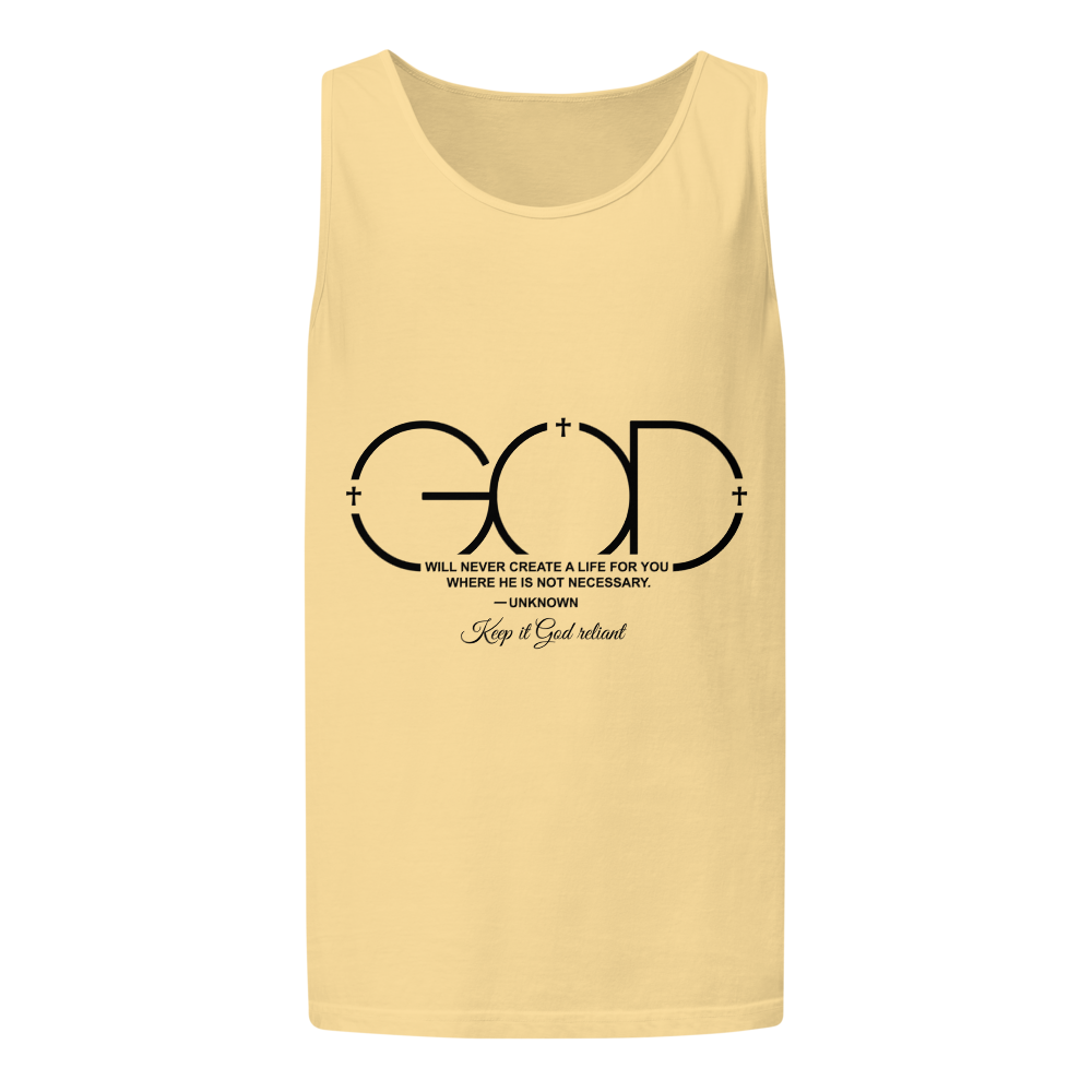 The "Divine Future" Garment-Dyed Tank