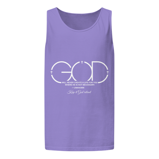 The "Divine Future" Garment-Dyed Tank