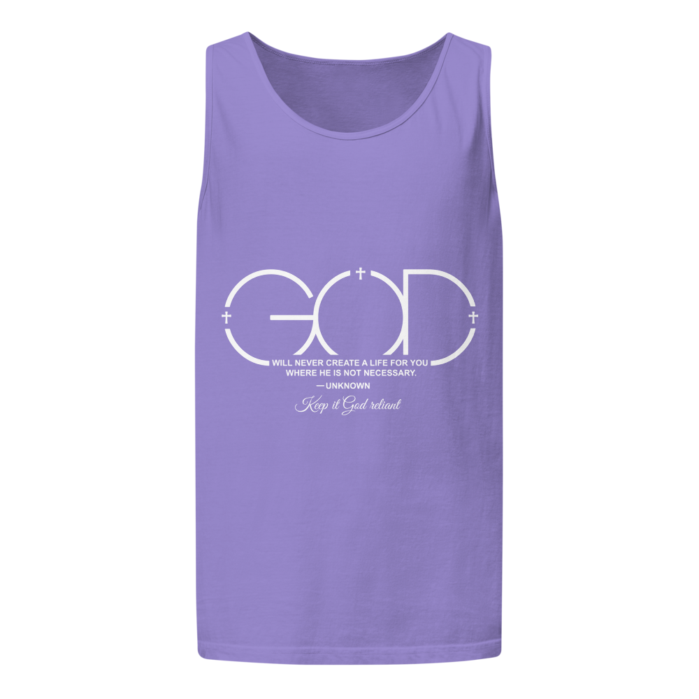 The "Divine Future" Garment-Dyed Tank