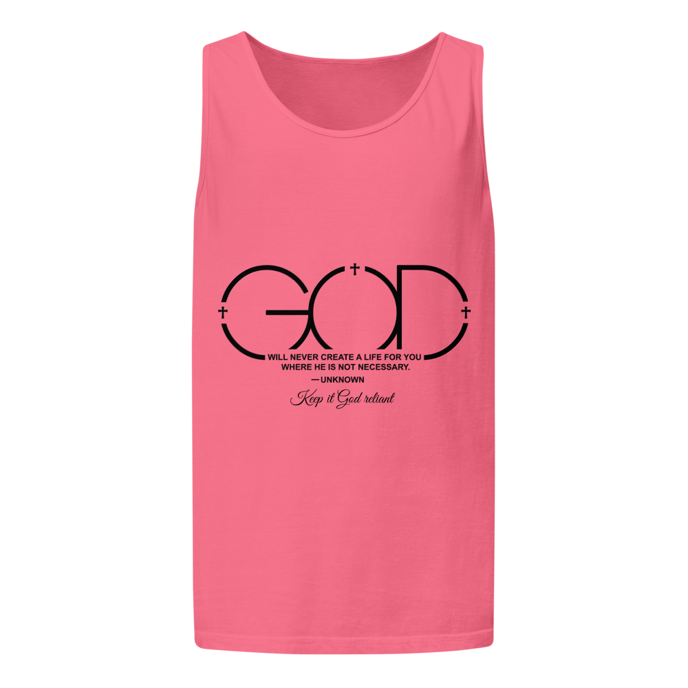 The "Divine Future" Garment-Dyed Tank